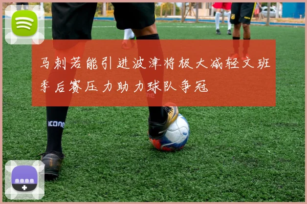 马刺若能引进波津将极大减轻文班季后赛压力助力球队争冠